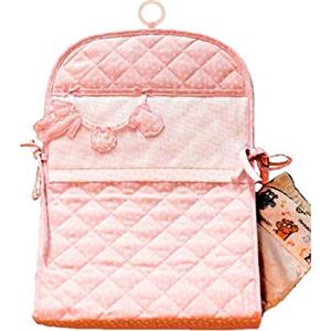 Filet - Porta Pannolini | Porta Pigiama | Organizer Da Appendere Per Fasciatoio E Cameretta, color Rosa