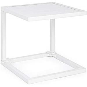 Bizzotto TAVOLINO Basso Hilde Bianco 40X40CM