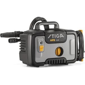 STIGA HPS 110 Idropulitrice Elettrica Ad Alta Pressione, 1400 W, 110 Bar - Compatta, Leggera - Pulizia Superfici Esterne