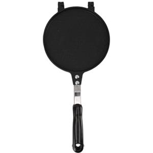URSXODAWQ Macchina per frittelle rotonde, macchina per coni di waffle in lega di alluminio per croccanti frittelle di uova da colazione, mini pancake e torte, stampo da forno domestico antia