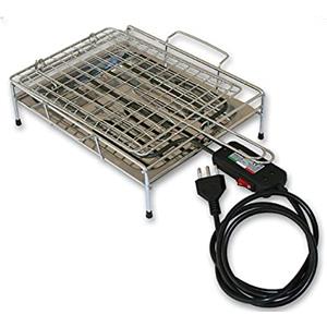 Stella Soc. Coop. Bistecchiera griglia elettrica in acciaio inossidabile 1900 Watt Made in Italy la Stella - G6