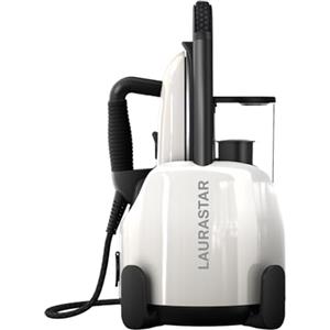 Laurastar Lift Pure White, Ferro con Caldaia 3in1, Bianco | Stira, elimina le pieghe e igienizza, Vapore igienico, Serbatoio rimovibile, Stiratura verticale