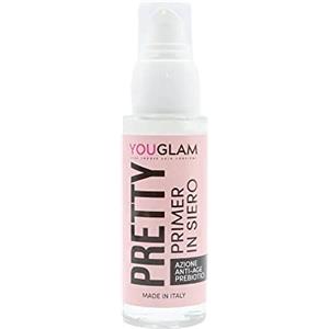 YouGlam Pretty Primer in Siero 30ml - Siero pre-trucco illuminante e antiage con acido ialuronico e prebiotici