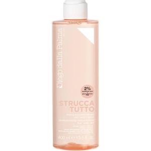 Diego dalla Palma Struccatutto, Peeling Struccante Delicato Viso Occhi e Labbra, 2% Acido Lattiobionico, 400 ml
