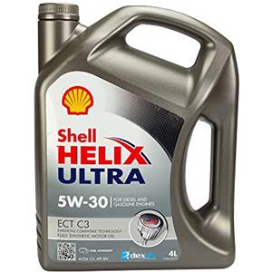 SHELL Olio motore Helix 5W-30 4 L Compatibilità con VW Polo Hatchback 6R1, 6C1 Golf 4 Hatchback 1J1 Golf 7 Hatchback 5G1, BQ1, BE1, BE2 Golf 6 5K1 Golf 5 Hatchback 1K1