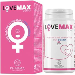 LOVEMAX Integratore Libido Donna con Ashwagandha KSM-66 Maca e Damiana - 60 capsule