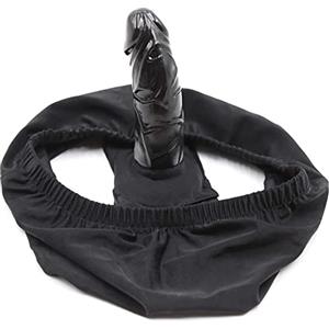 DstoLusre Cintura di castità Strap-On Pantaloni con vibratore Intimo, 13 * Diametro 4 cm Pene/Plug anale Cintura di castità Strap-On Dildo Giocattoli sessuali for uomini e donne Giocattoli sessuali(Bl