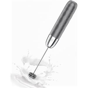 Maestri House Montalatte ricaricabile, portatile, elettrico, in acciaio inox, impermeabile, staccabile, frusta per bevande, mini frullatore per matcha, latte, cappuccino, LunaFro Mini
