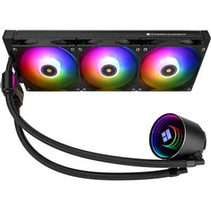 Thermalright-TR Frozen Notte 360 nero ARGB V2 - Radiatore CPU ad acqua, 3 ventole PWM con velocità di 2000 giri/min, Intel LGA 1851/115X/1200/2011, adatto per computer AM4/AM5, dissipatore liquido CPU