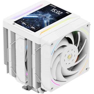 Thermalright-TR Thermalright TR Peerless Assassin 120 VISION MAX ARGB - Raffreddatore CPU Dual Tower, 2150 giri/min, display IPS da 5 pollici (risoluzione 480 x 854), raffreddamento PC per Intel LGA1851/1700/115x e