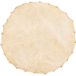 CHICIRIS Testa di Tamburo in Pelle Capra per Tamburi Bongo Sciamano Djembe Pezzo Rotondo Piatto Parti Ricambio Accessori Diametro 36 Cm