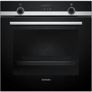 Siemens HQ574AER3, iQ300, forno da incasso con supporto per vapore, 60 x 60 cm, pulizia pirolisi, riscaldamento rapido, 10 programmi automatici, aria calda 3D, estrazioni telescopiche, acciaio inox