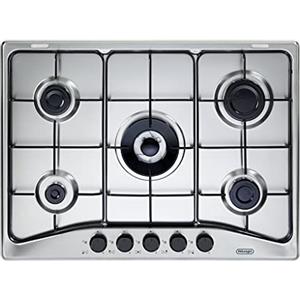 De'Longhi DE LONGHI FFA57ASV PIANO COTTURA 5 BRUCIATORI 1 TRIPLA CORONA 70CM INOX FFA 57 ASV