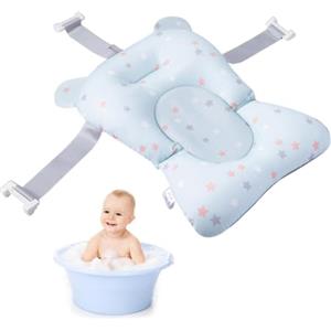 Generico cuscinos Universale Per Vaschetta Bagnetto Neonato, Riduttore Vasca Da Bagno Neonato Universale, cuscinos D'aria Galleggiante Per Bagnetto Antiscivolo Per neonatis, Per Bambini Da 0 A 18 mesiss