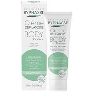 Byphasse Crema Depilatoria Con Extracto De Aloe Vera 125Ml