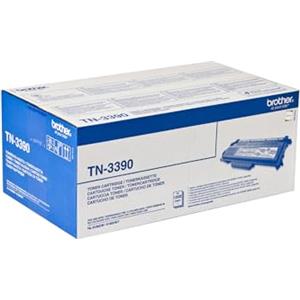 Brother Toner Nero TN-3390 Alta Resa 12.000 Pagine Compatibile con HL-6180DW, DCP-8250DN, MFC-8950DW