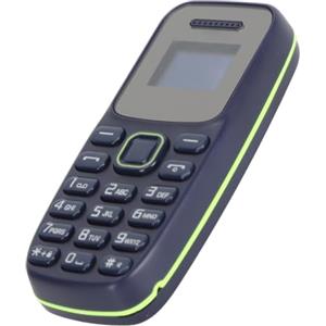 LICAEVEY Sbloccato 2G gsm Mini Telefono per Gli Anziani - Mobile più Piccolo del Mondo con Schermata da 0,66 , Doppia SIM, Pulsanti di Grandi Dimensioni, Bluetooth e Supporto Multi (Blue)