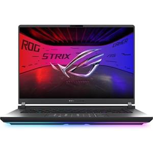 ASUS ROG Strix G16 Notebook Gaming, display IPS 2.5K 16 240Hz 3ms, Intel Ultra 9 275HX, 32GB DDR5, SSD 1TB, NVIDIA GeForce RTX 5080 16GB DDR7, Wi-Fi 7, Tastiera Inglese QWERTY, Windows 11 Home