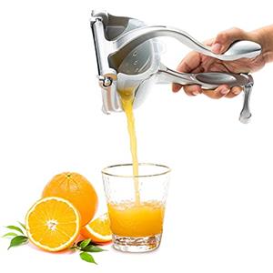 WSNYY Manual Fruit Juicer, Stainless Steel Alloy Juicer Hand Press Lemon Juicer, Easy Fresh Fruit Juicer