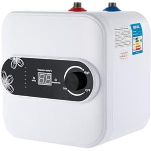 TanjcXliu Caldaia per acqua calda, scaldabagno istantaneo elettrico, capacità 8 l, protezione di sicurezza per cucina, bagno