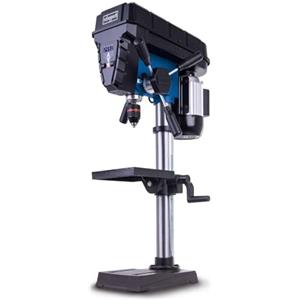 Scheppach Trapano a colonna TBM250Vario - 600W - piano 198 x 194 mm - 450-2.580 giri/min - inclinabile - mandrino 1,5-13 mm - profondità di foratura 60 mm