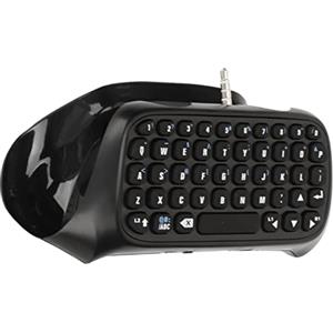 Septpenta Tastiera Controller per Impugnature Controller PS4, Design Integrato, Mantieni Lo Stile Originale, Tastiera Controller Bluetooth Wireless Multifunzione per Chat di Testo PS4, Internet
