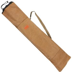 Generic Custodia da viaggio per canne da pesca, grande capacità, portatile, borsa per attrezzi da esterno, porta canna da pesca per lago, fiume, mare, barca, banca, campeggio, viaggi avventurosi, 130 cm