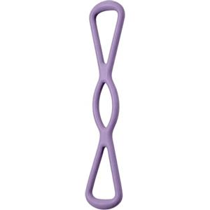 Generic Figura 8 Fascia di resistenza - Allenatore muscolare portatile, impugnatura ergonomica antiscivolo, tubo elastico in TPE, custodia accessori | per yoga, pilates, allenamento, palestra, casa, ufficio