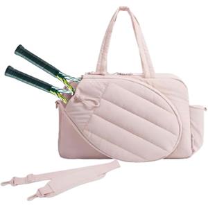 Generico Borsa da tennis Borsone sportivo con scomparto per scarpe Resistente all'acqua, racchetta da, per palestra, campo, viaggi di fine settimana, pendolarismo, ufficio, d'affari, attrezz