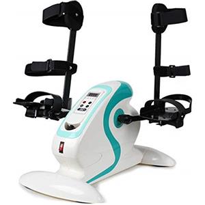 DZTBX Cyclette Motorizzata/Bicicletta per Disabili E Disabili - Protezione per Gambe di Supporto per Pedaliera Elettrica - Trainer per Bici da Riabilitazione per Fisioterapia Elettronica