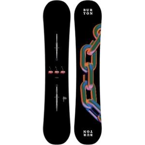 Burton - Tavola da snowboard Cultivator Flat Top Chain Link Uomo - Uomo - Dimensione 155 - Nero