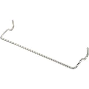 Besttoolifes Gancio laterale, in acciaio inox, per tavolo da campeggio, con gancio laterale, per tavoli pieghevoli IGT, 30 x 17 cm, con ripiano laterale da 30 x 8,5 cm, argento, 238 g