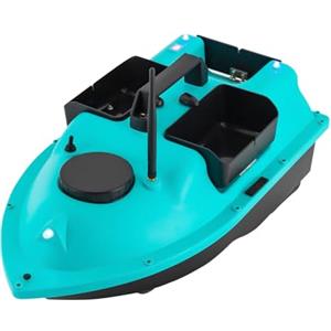 ATIVLB Esca da pesca, barca, barca da pesca, esca per la pesca del surf, con ecoscandaglio e GPS, barca a pesce, con sensore sonar, batterie di ricambio, borsa