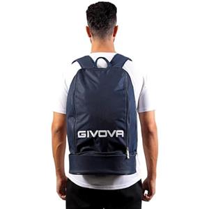 Kitry Zaino Sport Big per Givova Fondo Rigido Incluso Calcio Calcetto Viaggio Allenamento Fitness Palestra Football Bags Relax Tracksuit Training Tempo Libero Borsone Borse