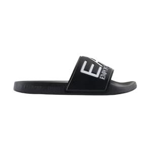 EA7 Emporio Armani Ciabatte Unisex con Maxi Logo 7X000108AF15118 8059659567930-40 Nero 40