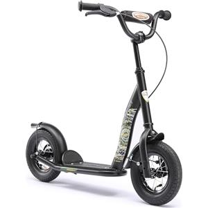 STAR SCOOTER Monopattino bambini 2 ruote da 5 anni | Scooter bambini 10 pollici con ruote grandi | Nero