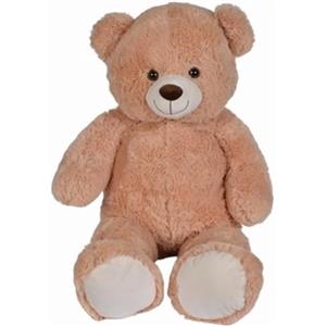 Nicotoy Orso Peluche Beige 82 cm - Morbido e Lavabile, Adatto dai Primi Mesi