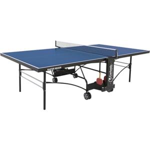 Garlando Tavolo da Ping Pong Master Indoor Con Ruote Per Interno Blu