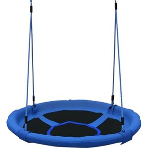 HOMCOM Altalena da Giardino per Bambini tra 3 e 8 anni, Altalena per Bambini da Interno ed Esterno 100x180 cm, Carico Massimo 100kg
