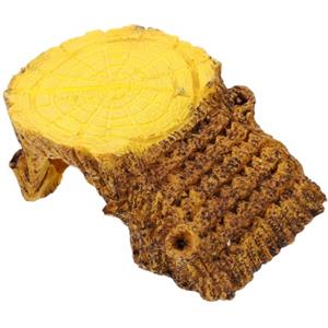 BESPORTBLE Piattaforma Crogiolatrice per Tartarughe in Resina con Rampa per Arrampicata Accessorio Stabile per Acquario E Terrario di Rettili Dimensioni Compatte