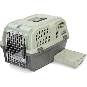 MPS Skudo Cat Travel Trasportino Per Gatti Con Lettiera Incorporata per Gatto Accessoriata di Paletta con Cassetto Estraibile 60x40x39h