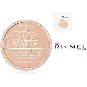RIMMEL (div. Coty Italia Srl) RIMMEL LONDON - CIPRIA COMPATTA STAY MATTE , 003 Peach Glow