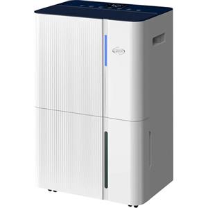 argoclima DRYPURYEVOWF31 - Deumidificatore portatile 5.3 litri, Potenza 475 Watt, colore Bianco