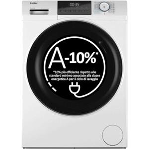 Haier HW80-BP14929A-S - Lavatrice da 8 Kg, 1400 giri/min, Caricamento Frontale, Classe energetica A