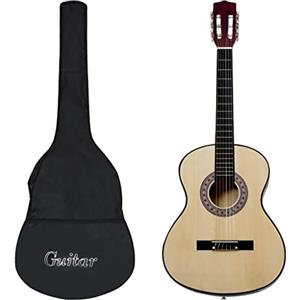 vidaXL Chitarra Classica 4/4 per Principianti con Custodia Inclusa