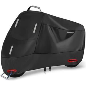 CaoYH Telo Coprimoto per Yamaha T-Max 500 530 560 Copertura Motociclo Scooter Copri Impermeabile Antipioggia Anti-UV Fatto su Misura