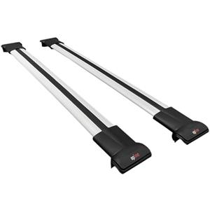 RE&AR Tuning Compatibile con Dacia Duster 3 (P1310) 2024-2025 FLY Model Barre Tetto Portapacchi Auto Barre Portatutto Grigo Alluminio 2 Barre