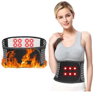 Mikiuly Cintura riscaldante, Fascia Lombare Supporto Schiena, Cintura Lombare di Sostegno, Fascia Lombare Riscaldante, Termico nella Parte Bassa della Schiena Riscaldato Cintura più Calda,1pc