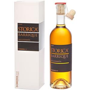 DOMENIS 1898 DOMENIS1898 STORICA RISERVA BARRIQUE MILLESIMATA grappa barricata 50% vol. bottiglia in vetro da 50 cl con astuccio