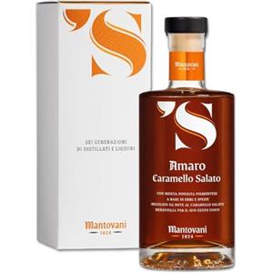 Generico Amaro al Caramello Salato 'S Mantovani 70cl 28% vol in astuccio regalo